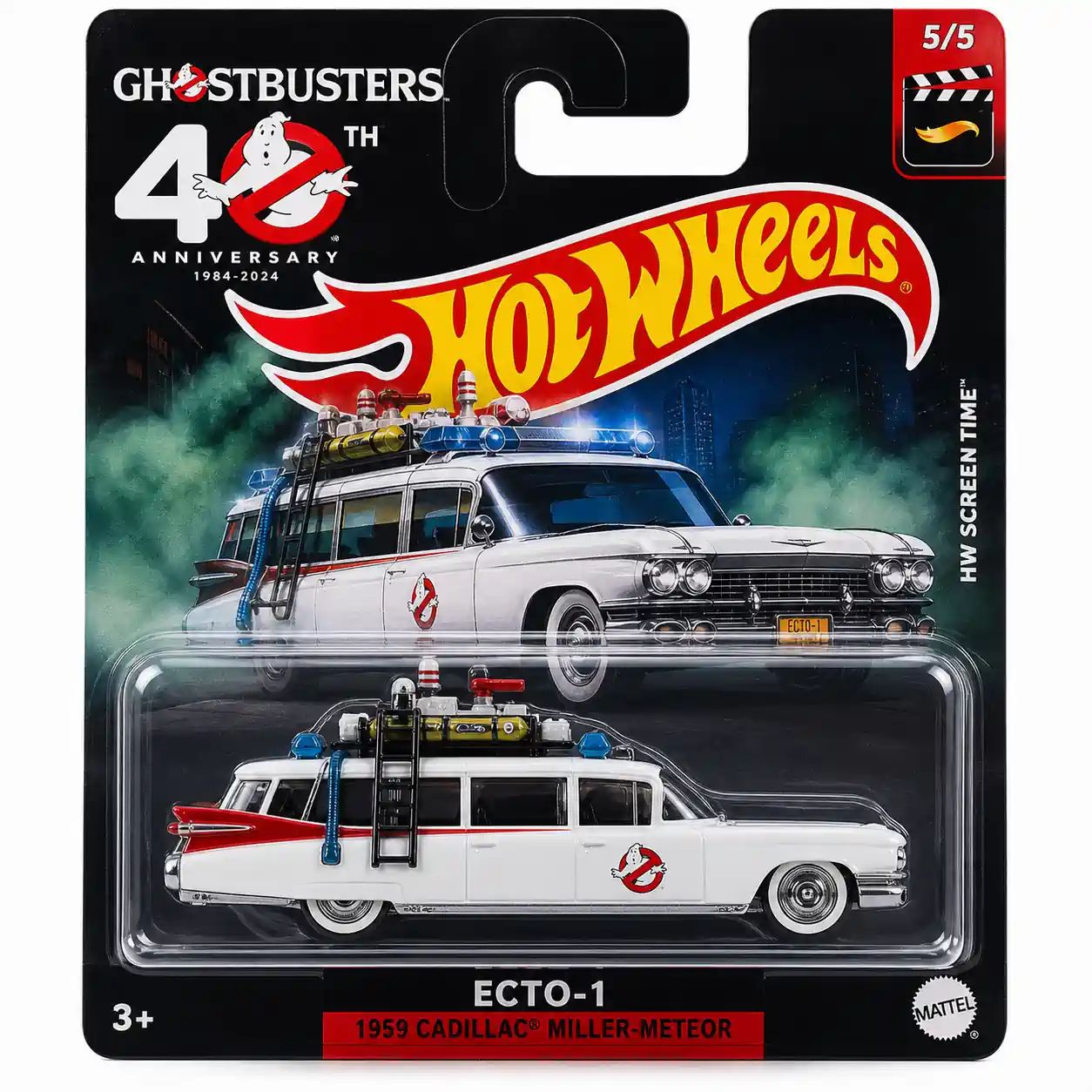 Wheels Ghostbusters ECTO-1 40th Anniversary Collector Die