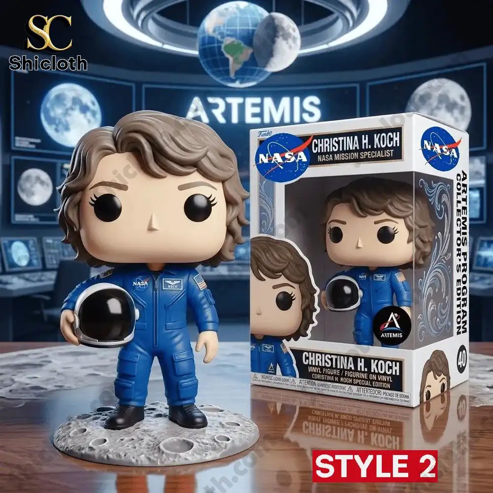 NASA Artemis II_ Christina H. Koch First Woman on Lunar Orbit Commemorative Doll