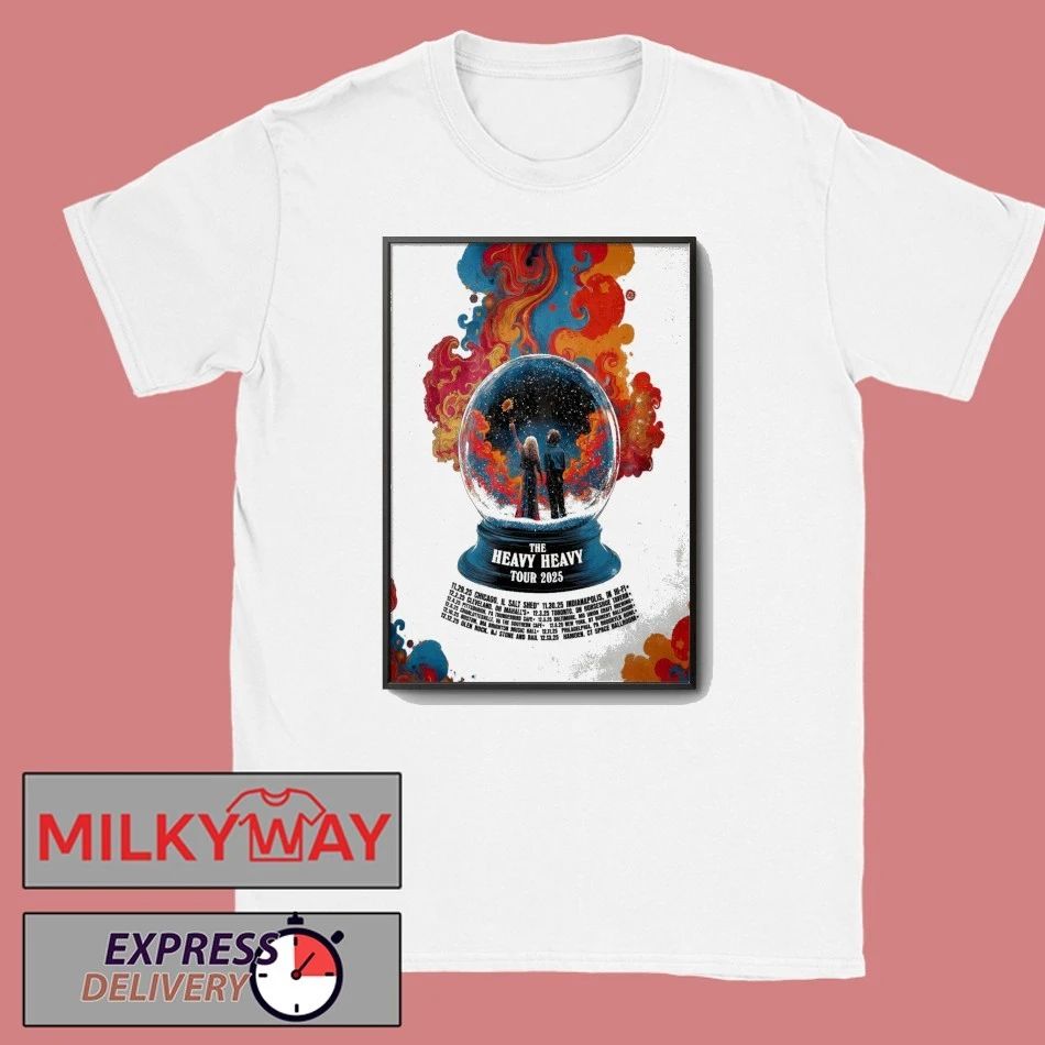 The Heavy Heavy Winter Tour 2025 Poster shirt