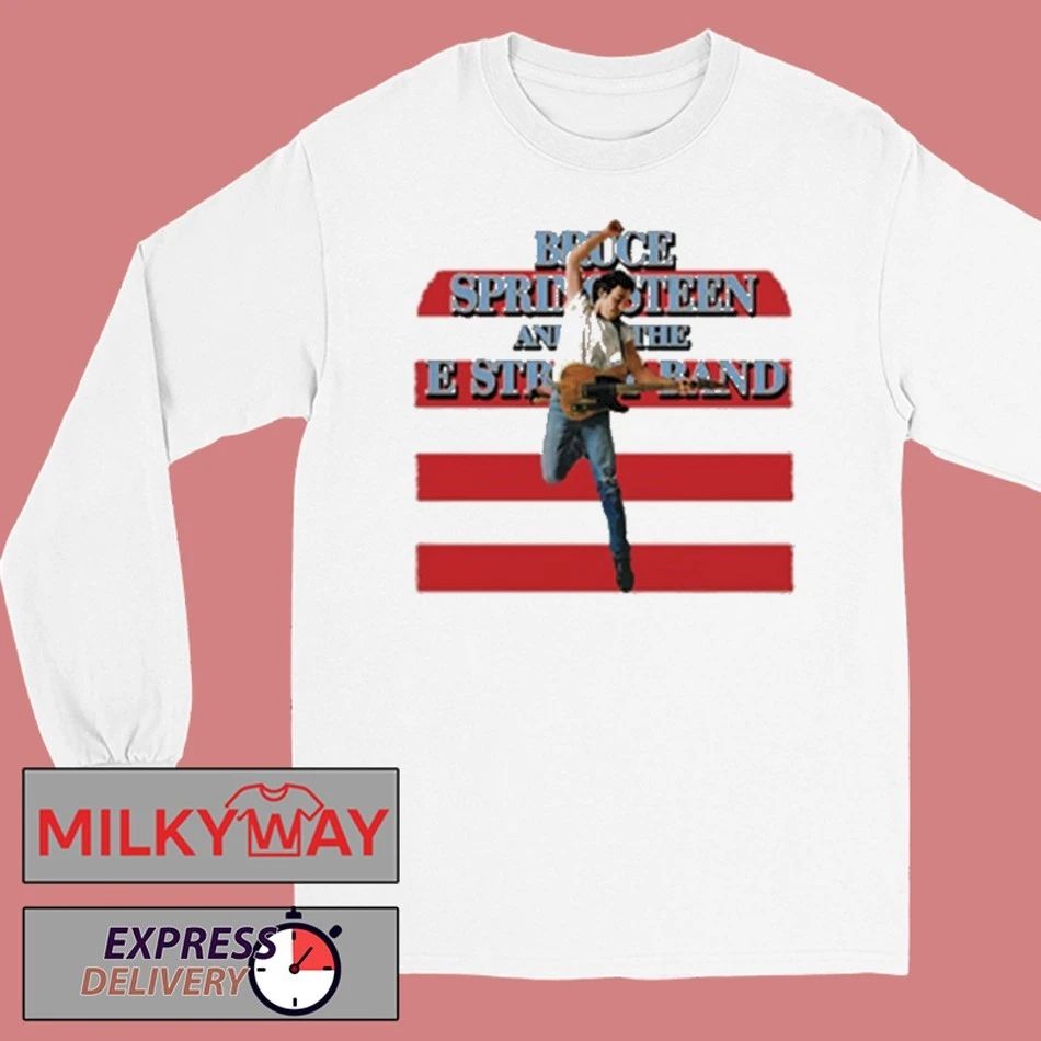 Bruce Springsteen Retro Born In The America Tour shirt