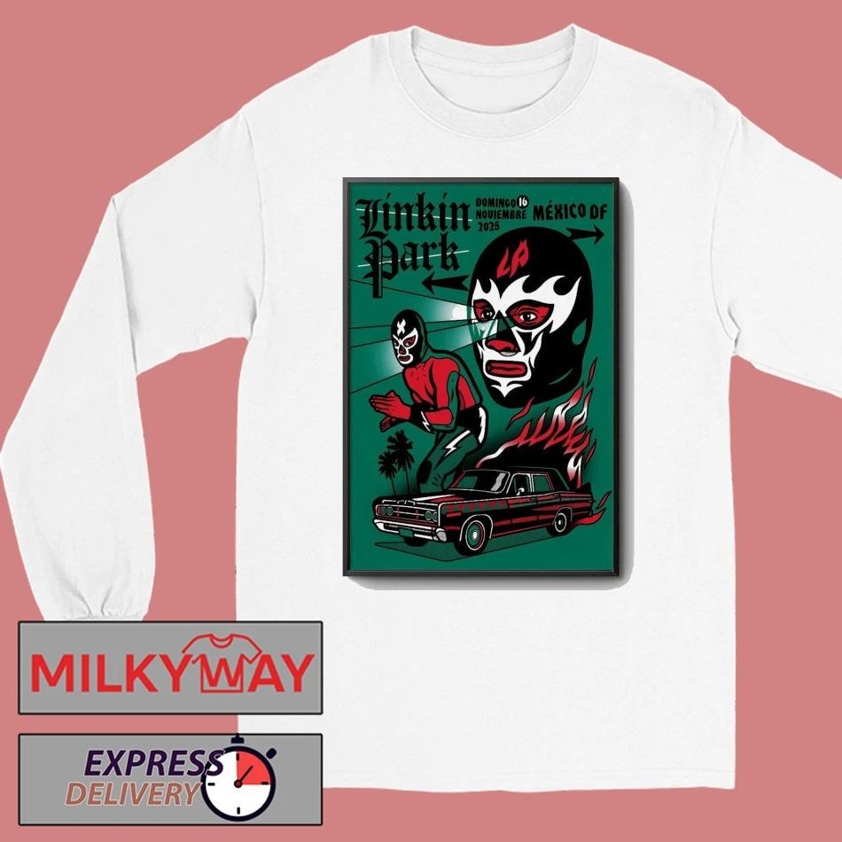 Linkin Park Mexico Event On Nov 16 2025 Poster shirt
