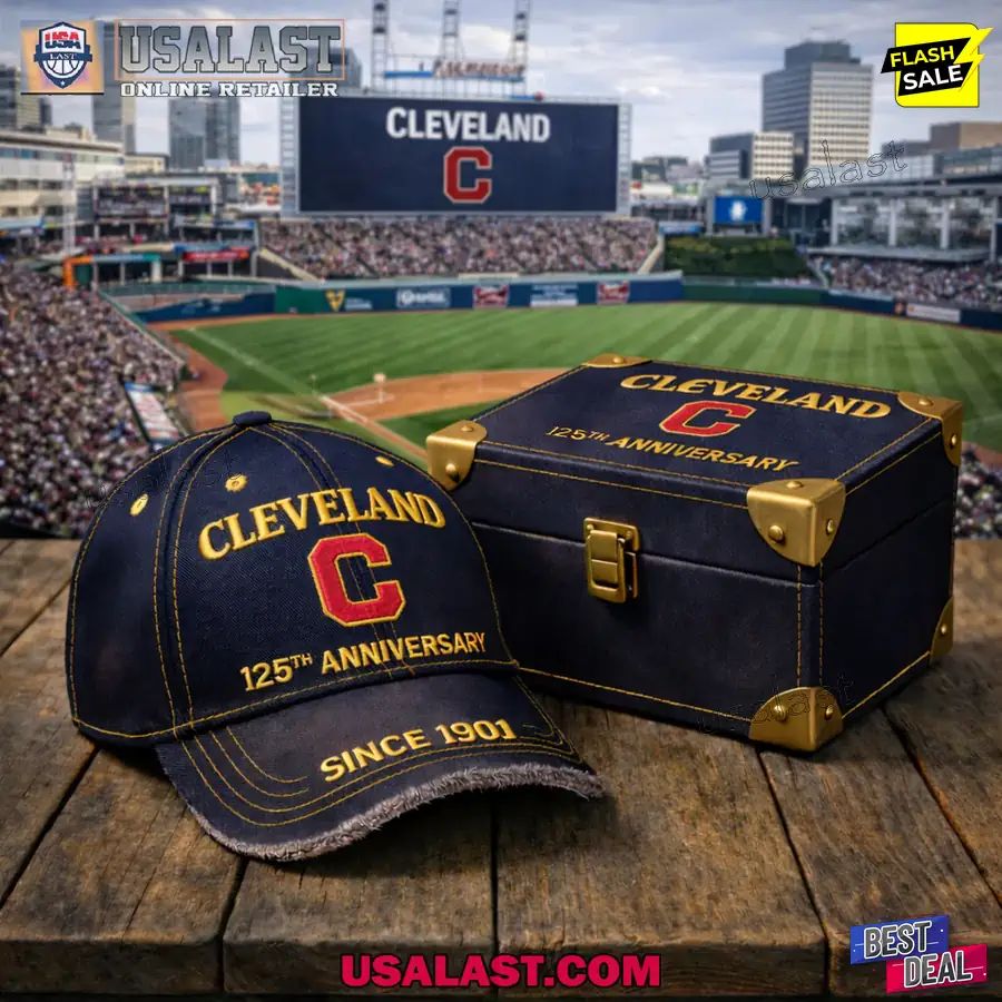 Cleveland Guardians 125th Anniversary 1901-2026 Classic Cap