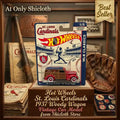 Wheels St. Louis Cardinals 1937 Woody Wagon Vintage Car Model