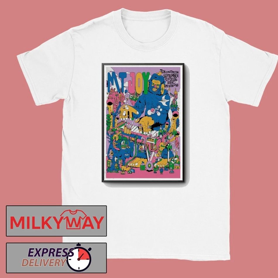 Mt. Joy September 12 2026 In Toronto ON Poster shirt