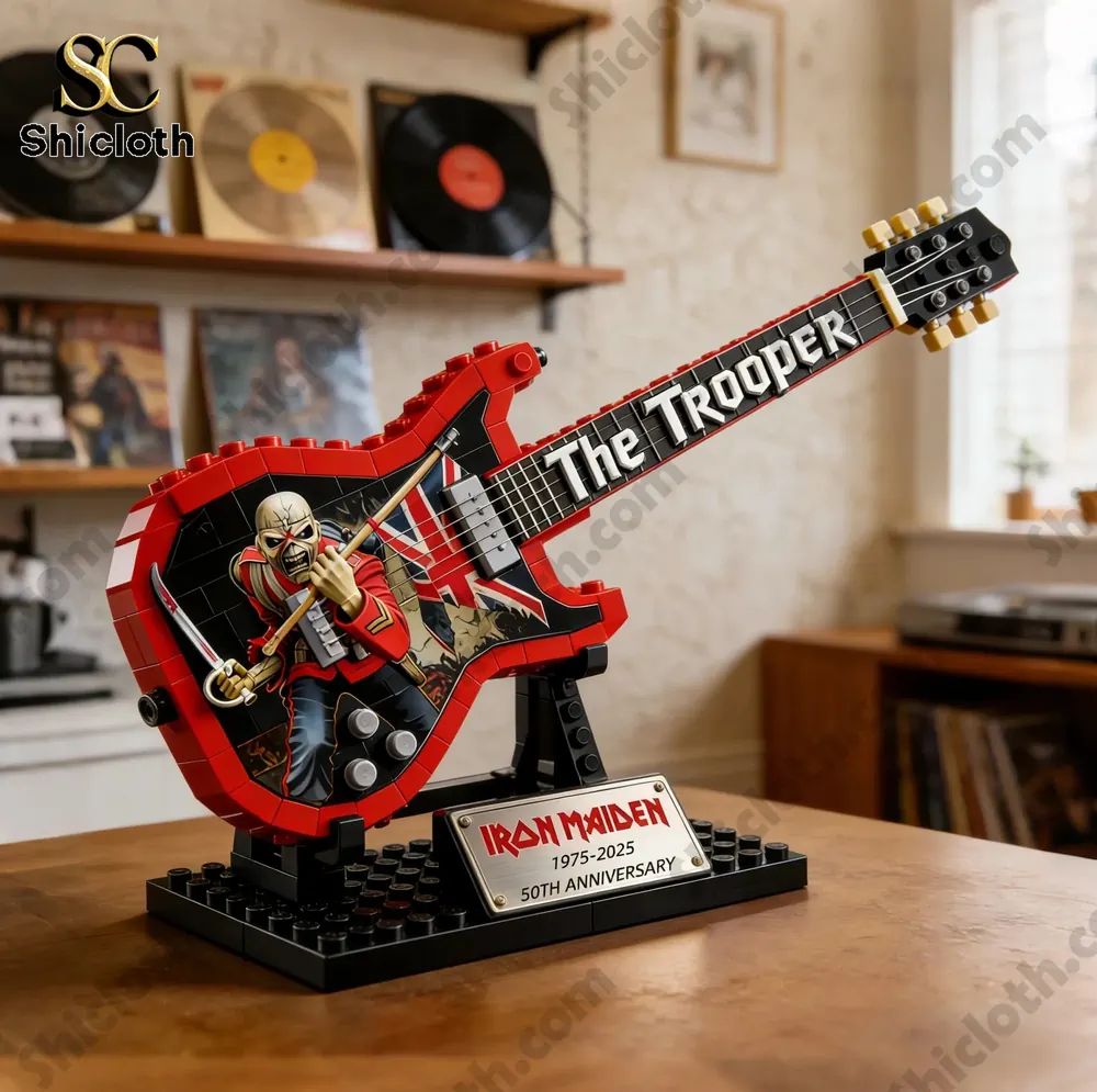 Iron Maiden 50th Anniversary Limited Edition Guitar Brick Set