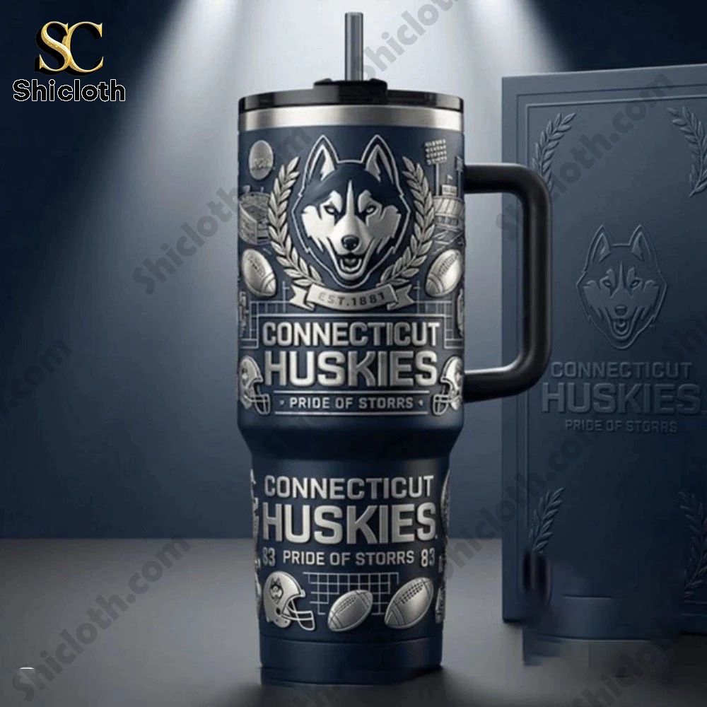 Uconn Huskies Pride Of Storrs 2026 40Oz Tumbler