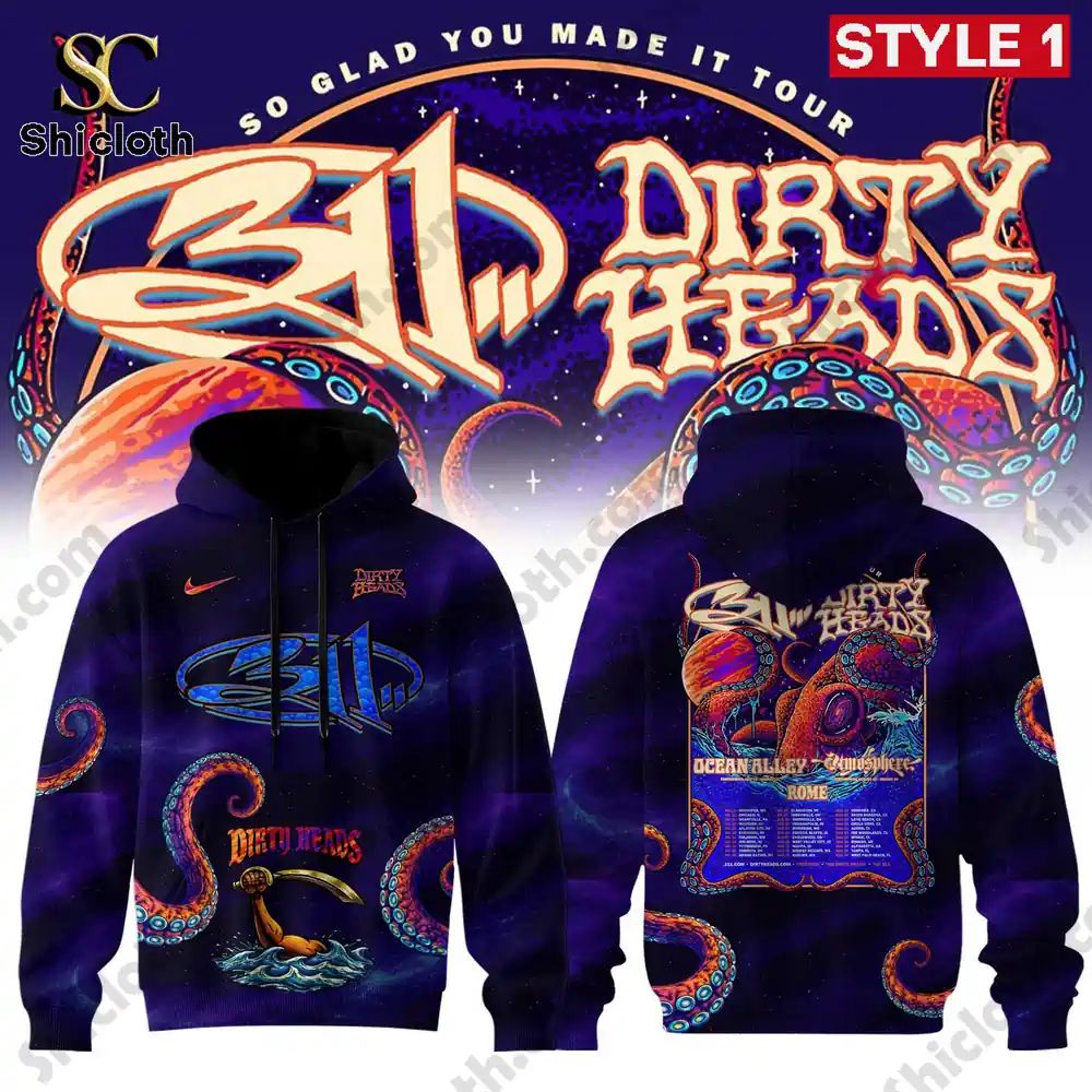 So Glad You Made It Tour 311 x Dirty Heads Hoodie