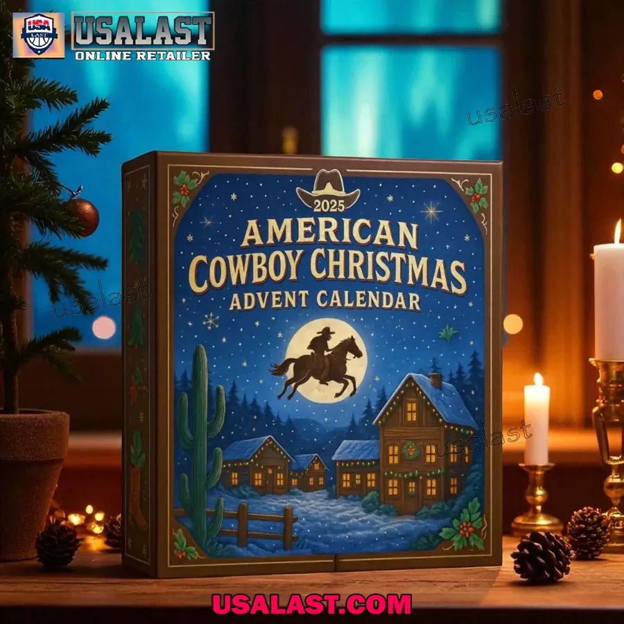 2025 American Cowboys Christmas Advent Calendar
