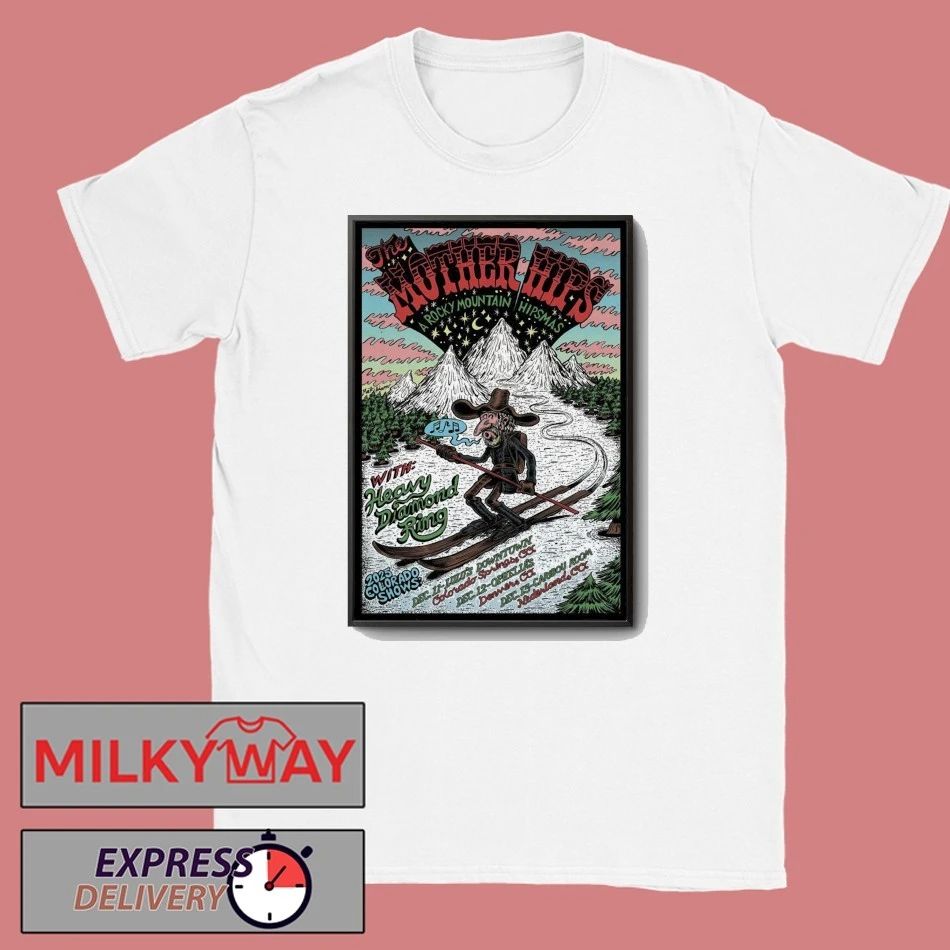 The Mother Hips December 12 2025 Denver CO Poster shirt