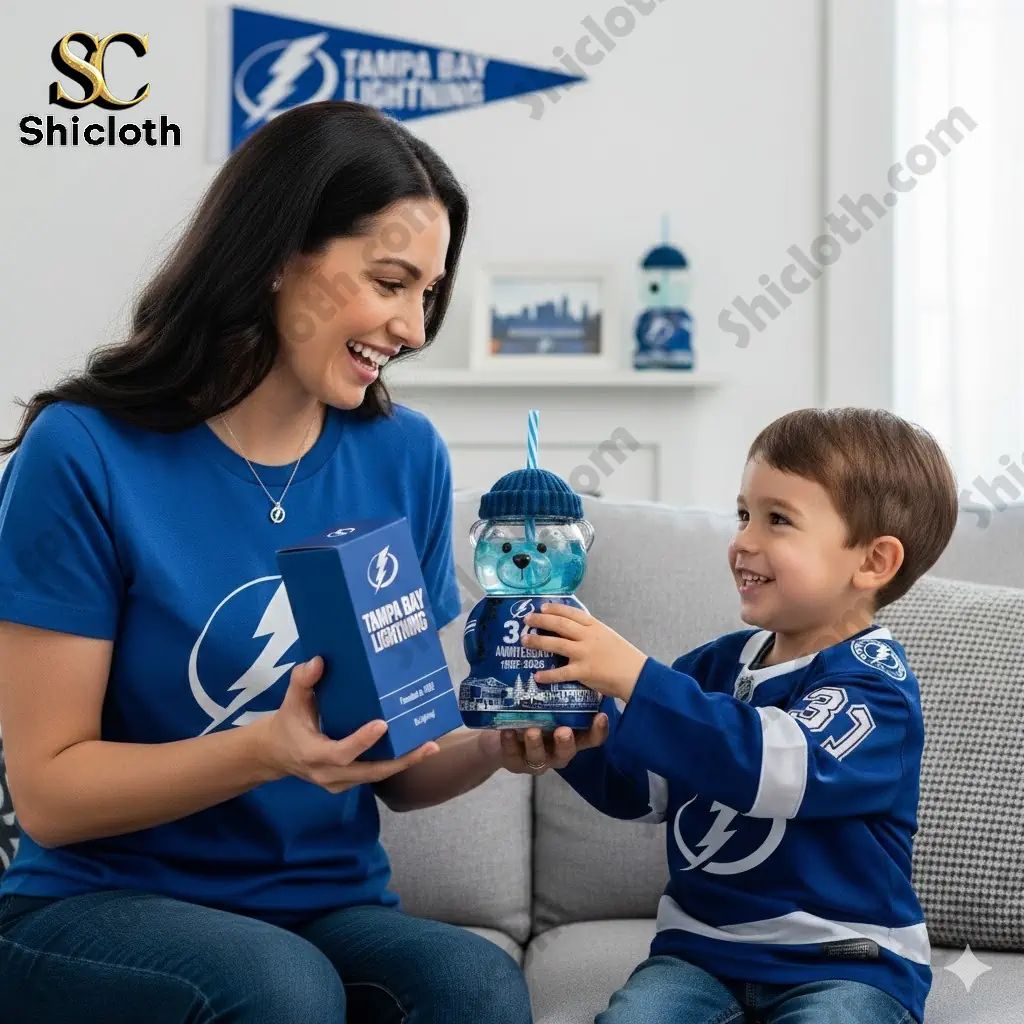 Tampa Bay Lightning 34th Anniversary Bear Bottle – Limited Edition (1992-2026)