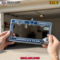 Dallas Cowboys Limited Edition License Plate Frame