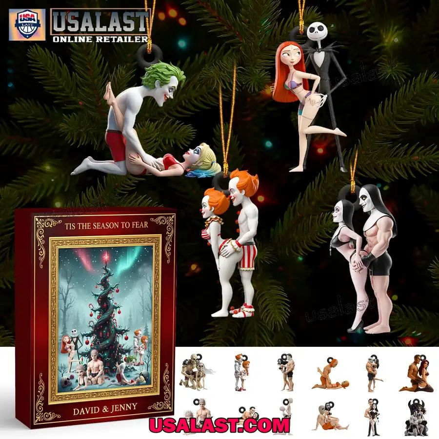 Personalized Spooky Love Christmas Advent Calendar
