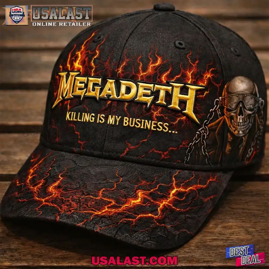 Megadeth Killing Is My Business Classic Cap