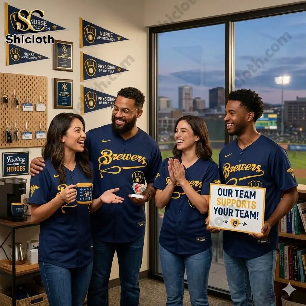 Milwaukee Brewers Healthcare Appreciation Night Limited Edition Jersey 2026