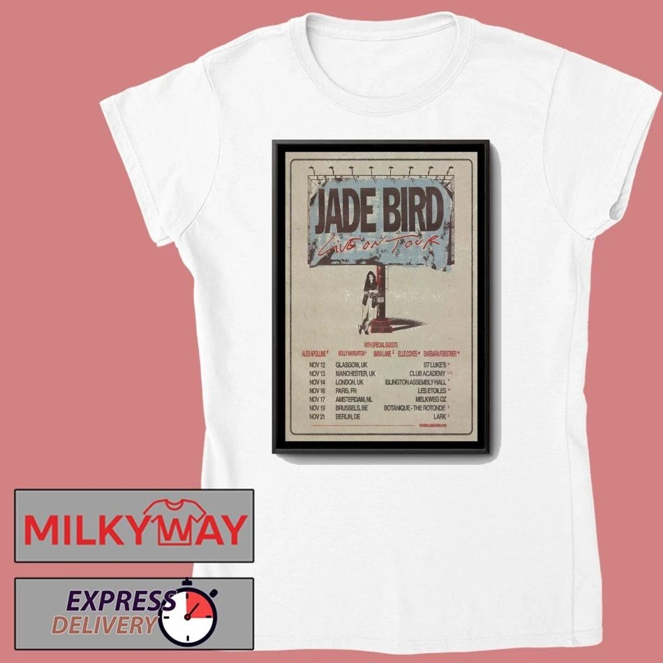 Jade Bird UK Europe Tour November 2025 Poster shirt