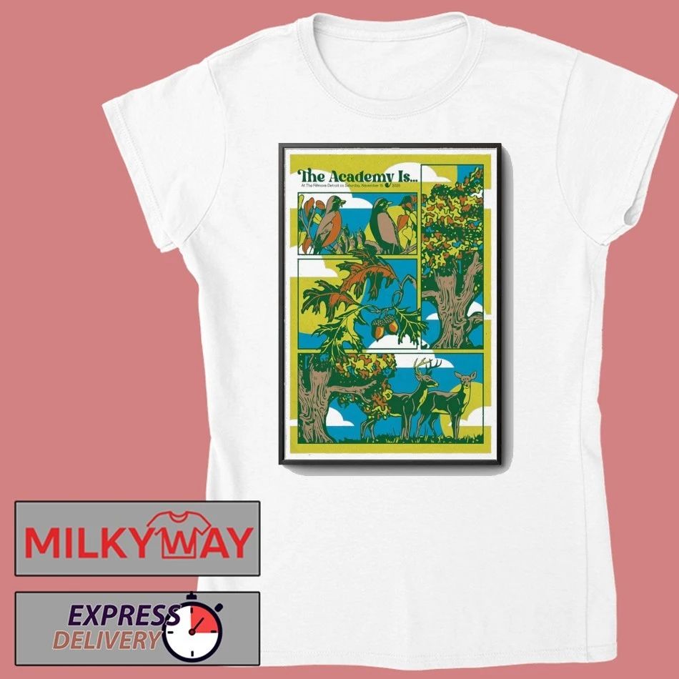 The Academy Is… At The Fillmore Detroit On Nov 15 2025 Poster shirt