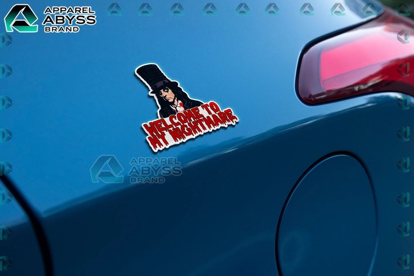 Alice Cooper Edition 3D Car Name Emblem Sticker