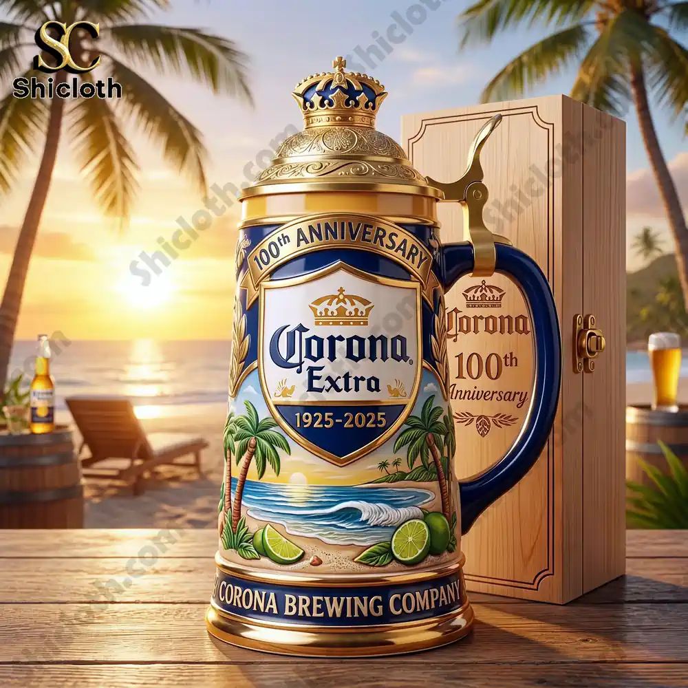 Corona Extra 100th Anniversary Commemorative Collector Beer Stein