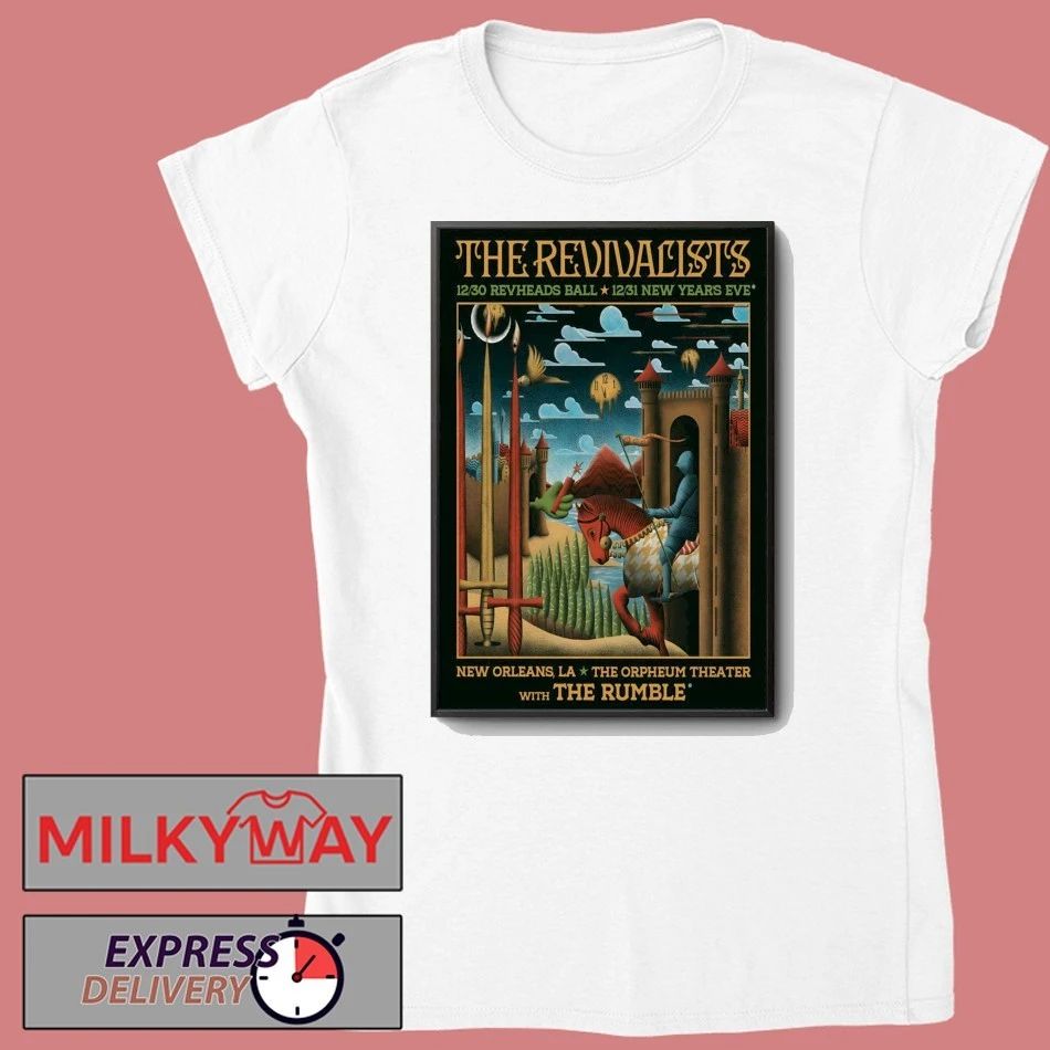The Revivalists 12 30-12 31 2025 Orpheum Theater In New Orleans LA Poster shirt