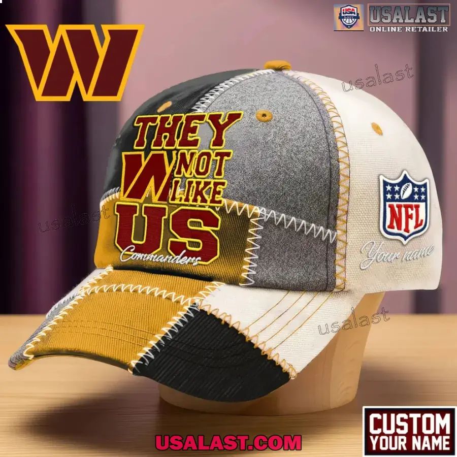 Washington Commanders They Not Like Us Personalized Cap