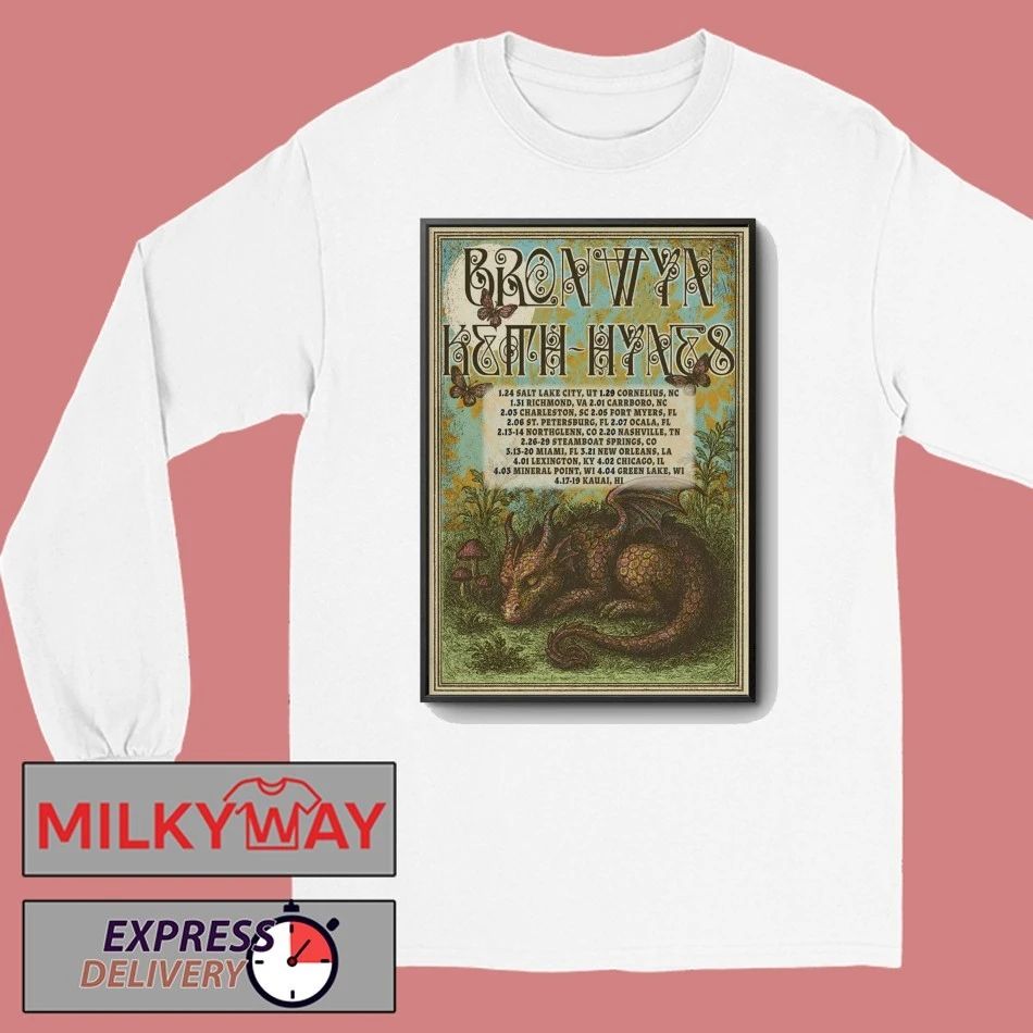 Poster Bronwyn Keith Hynes Spring Tour 26 shirt