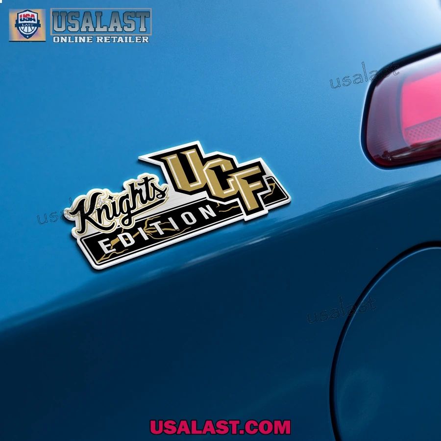 UCF Knights Edition Custom 3D Car Badge Sticker