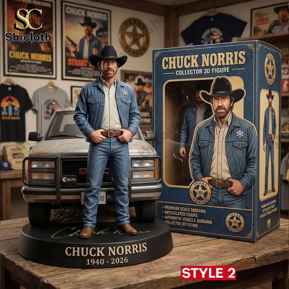 Rest In Peace Chuck Norris The Legend of the Lone Star Pop! Figure