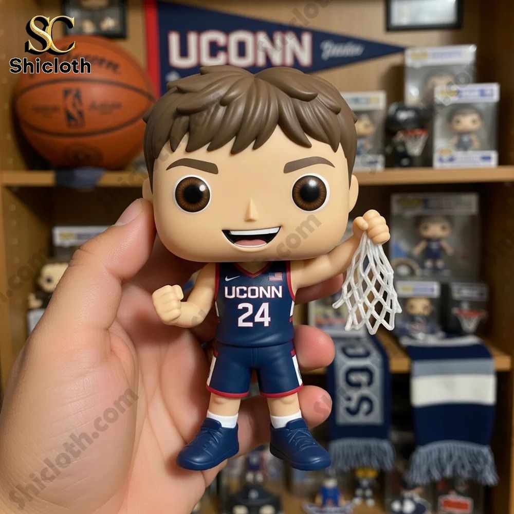 Clutch King Braylon Mullins Miracle Three-Pointer UConn Victory Pop! Figure