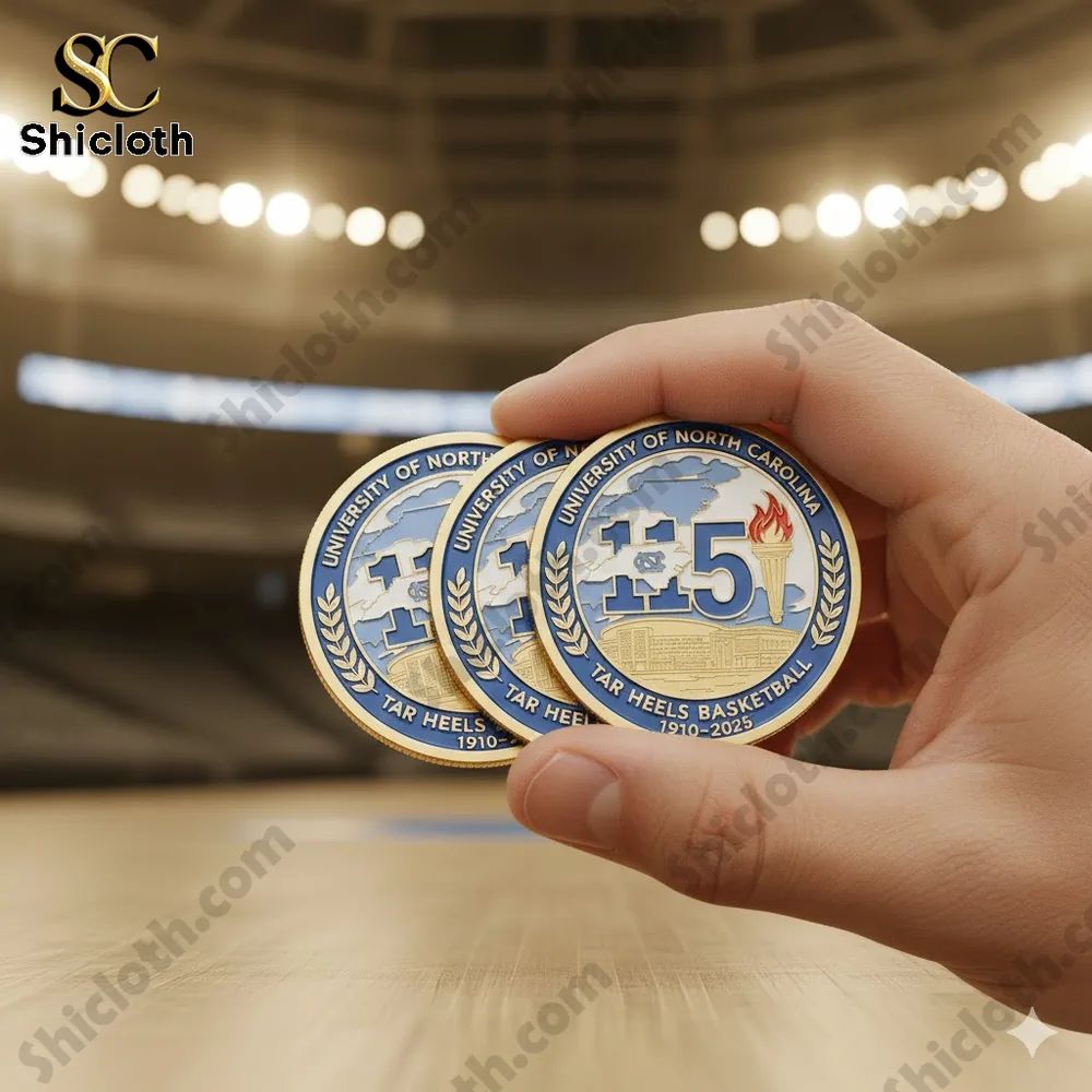 UNC Tar Heels 115th Anniversary Commemorative Coin