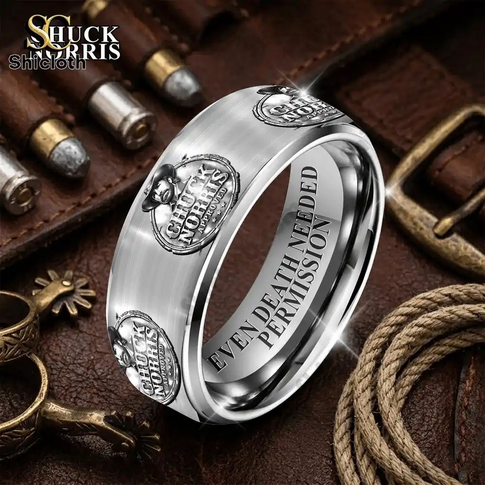 Chuck Norris Approved Even Death Needed Permission Ring