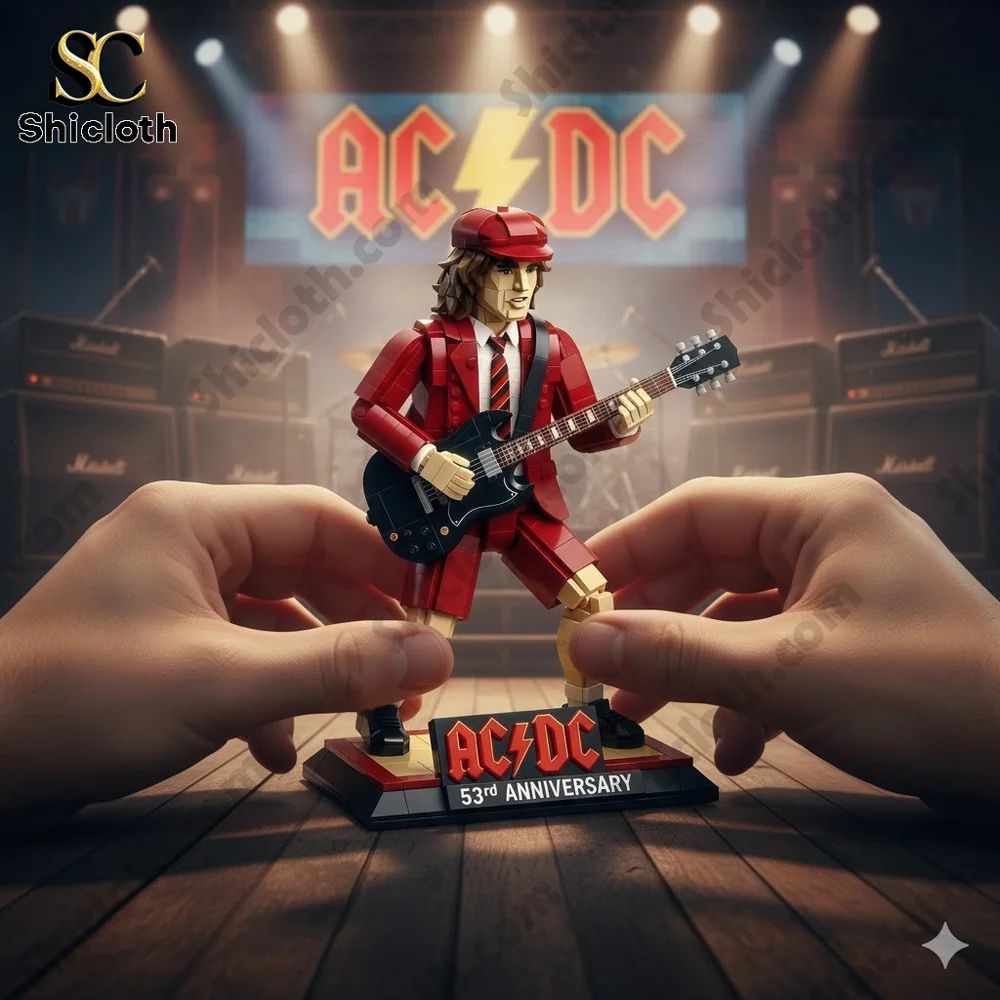 AC/DC 53rd Anniversary Commemorative Figure