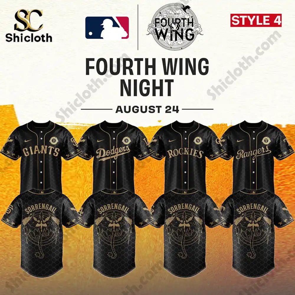 MLB ALL TEAM x Fourth Wing Baseball Jersey 2026