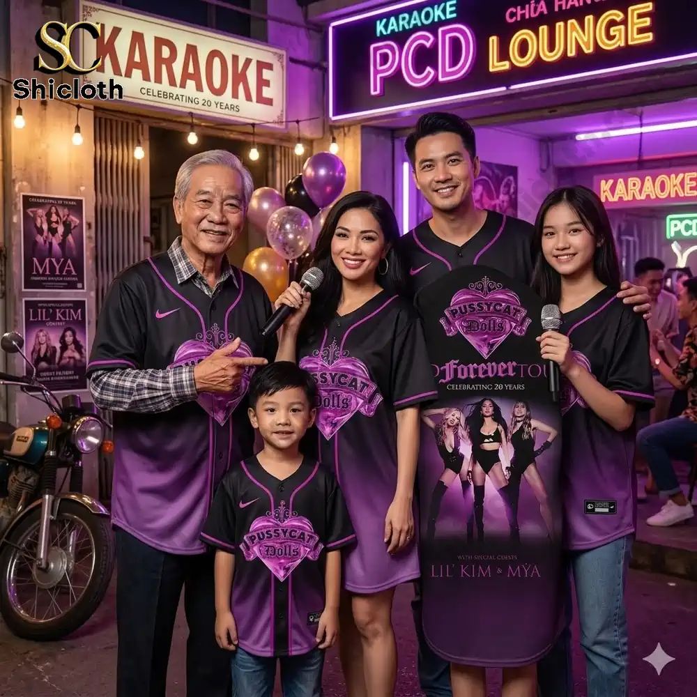 PCD Forever Tour 20 Years Anniversary Baseball Jersey