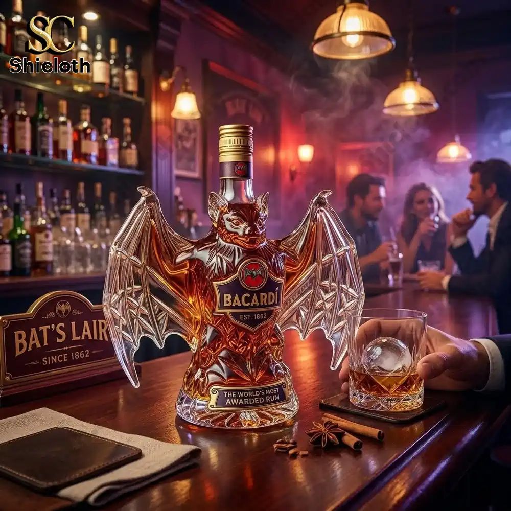 Bacardi Bat EST 1862 Limited Edition Rum Bottle