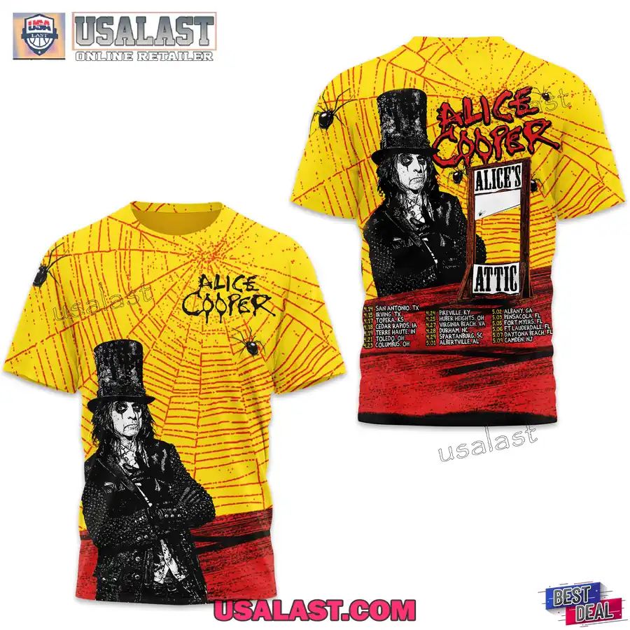 Alice Cooper Attic Spring Tour 2026 T-Shirt