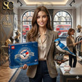 Toronto Blue Jays 50th Anniversary Collectors Building Brick Set