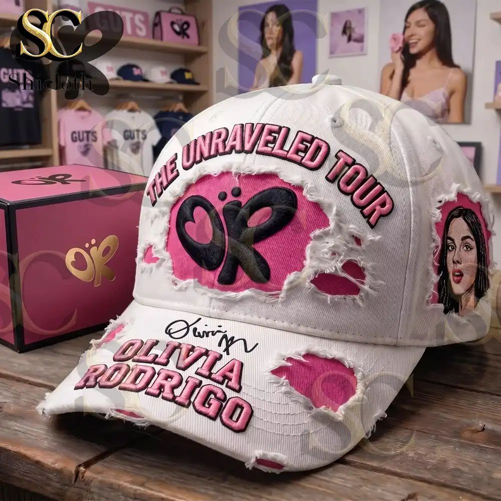 Olivia Rodrigo The Unraveled Tour 2026 Cap Hat