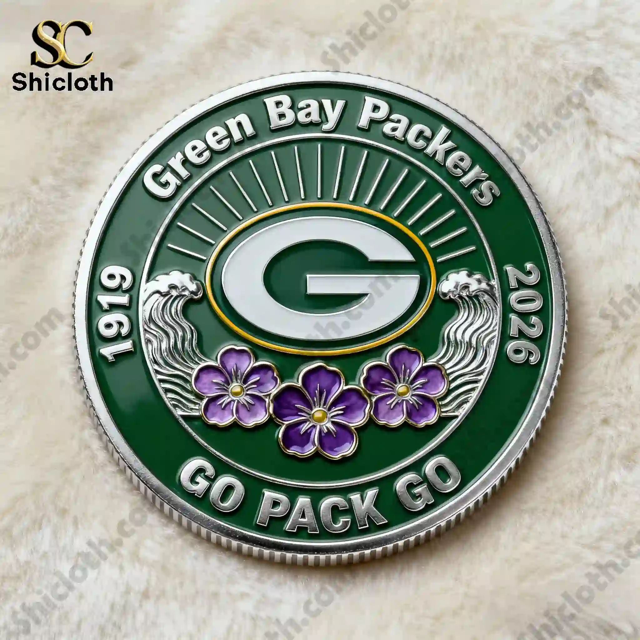 Green Bay Packers’ 107th Anniversary Commemorative Coin