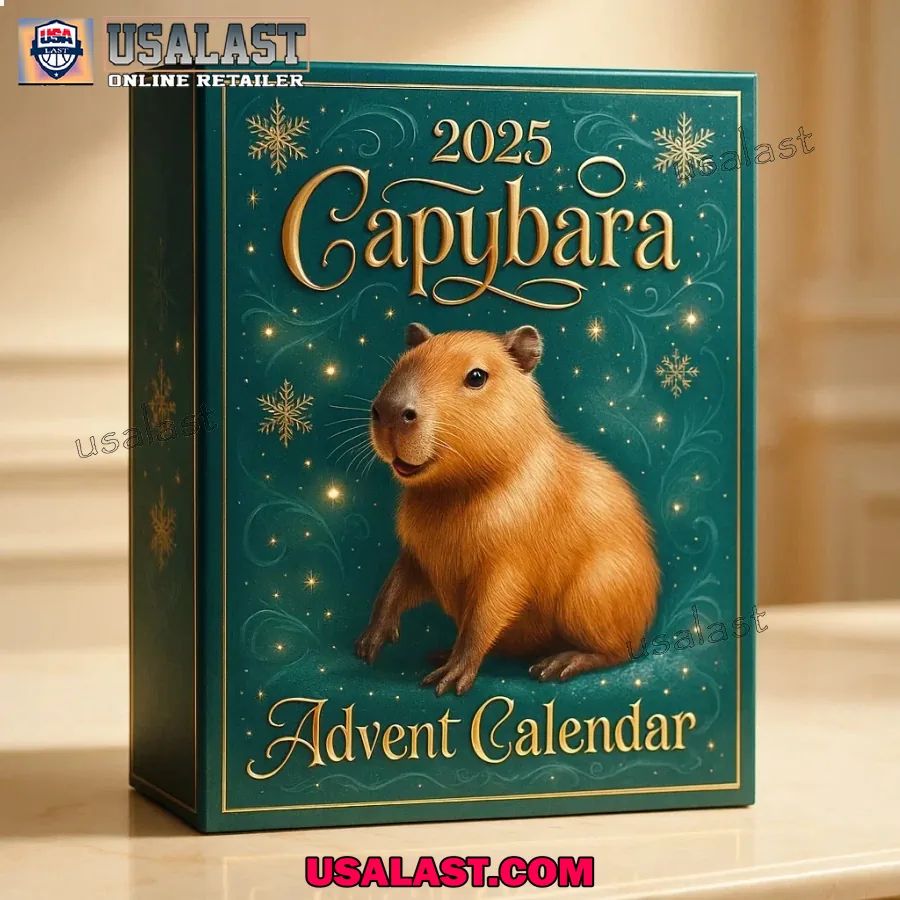 Capybara Cute Advent Calendar 2025