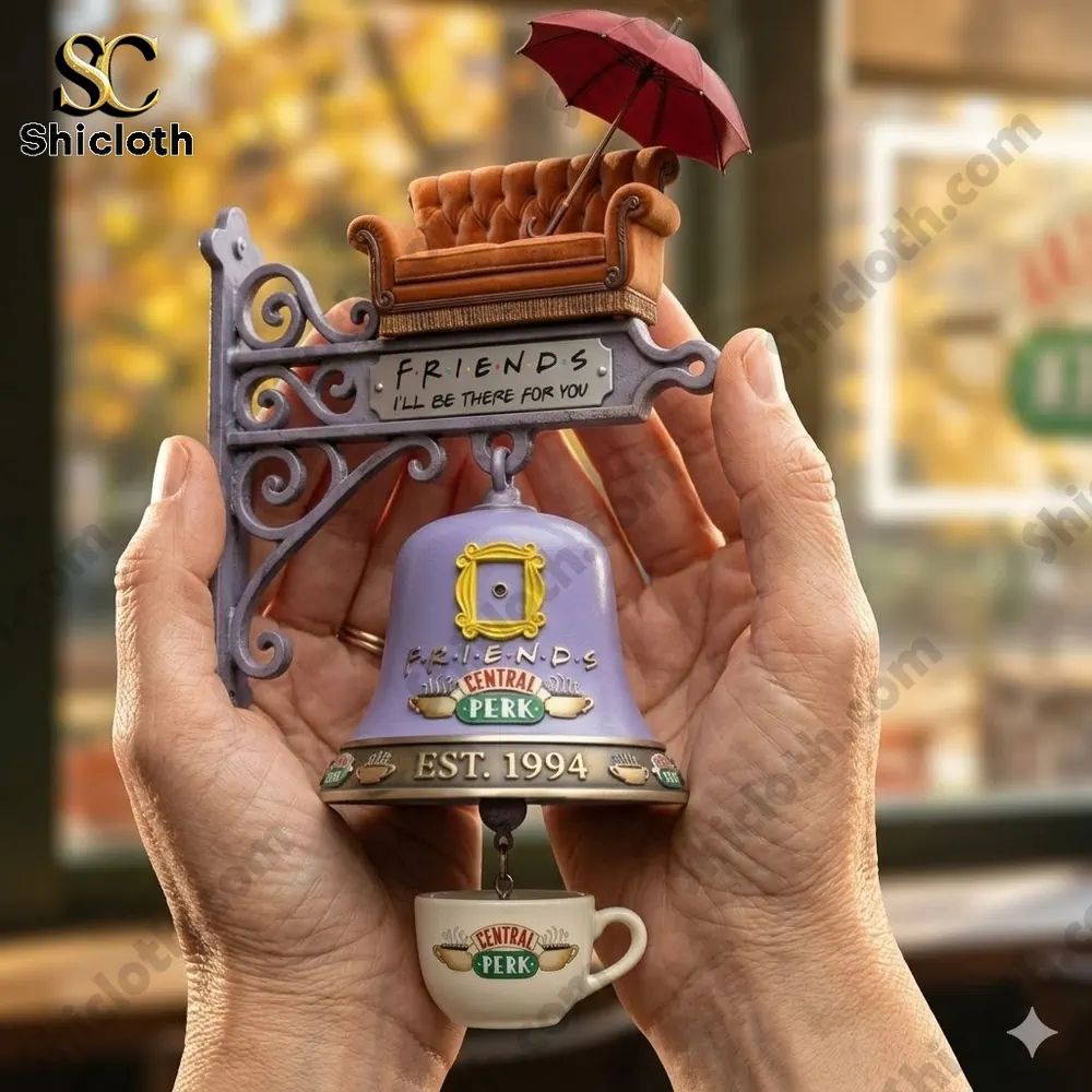 Friends Central Perk Ill Be There For You Wall Bell