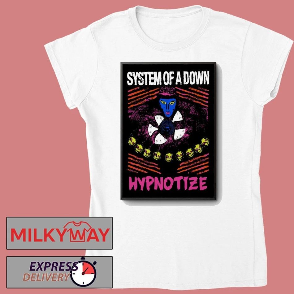 Poster System Of A Down Hypnotize Blacklight shirt