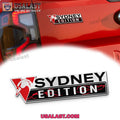 Sydney Swans Edition Custom 3D Car Badge Sticker