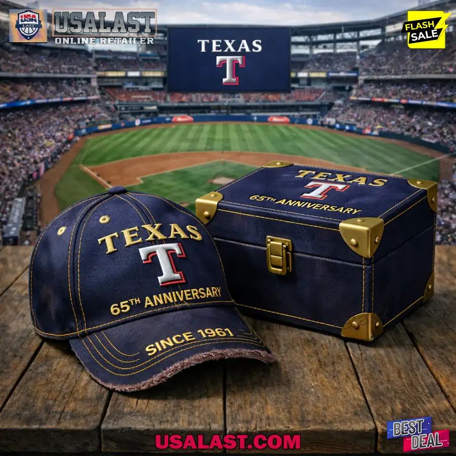 Texas Rangers 65th Anniversary 1961-2026 Classic Cap