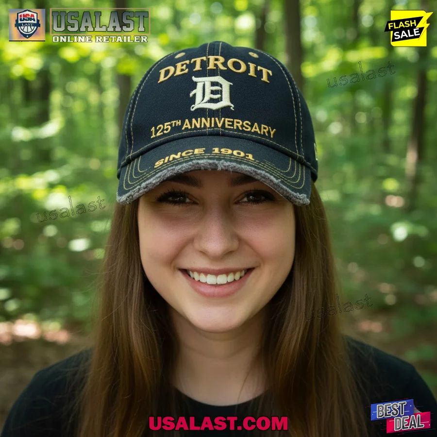 Detroit Tigers 125th Anniversary 1901-2026 Classic Cap