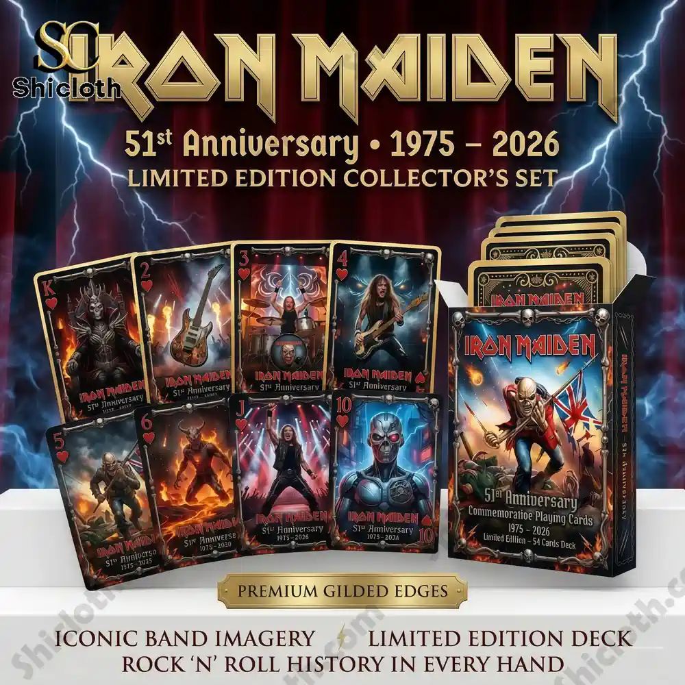 Heavy Metal Iron Maiden 51st Anniversary Limited Edition Collector’s Set