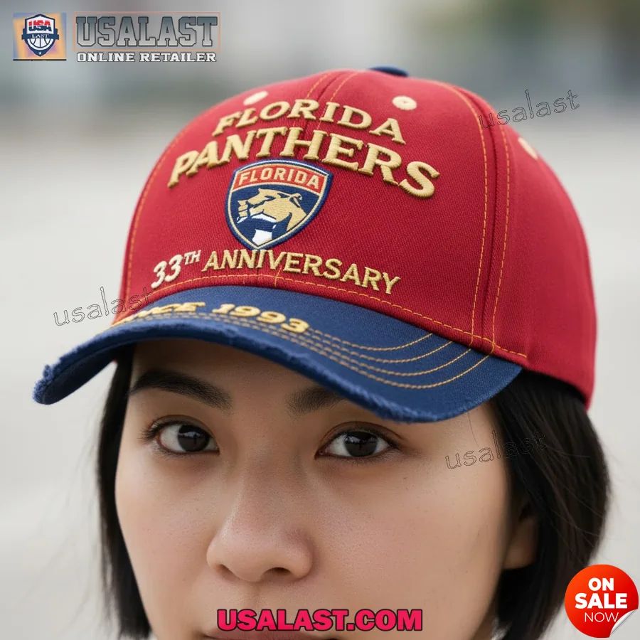 Florida Panthers 33rd Anniversary 1993-2026 Classic Cap