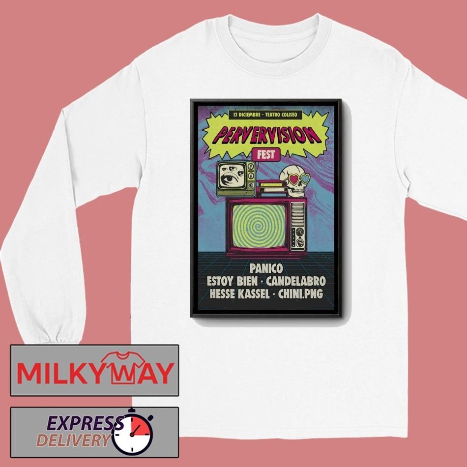 Pervervision Fest At Teatro Coliseo On Dec 13 2025 Poster shirt