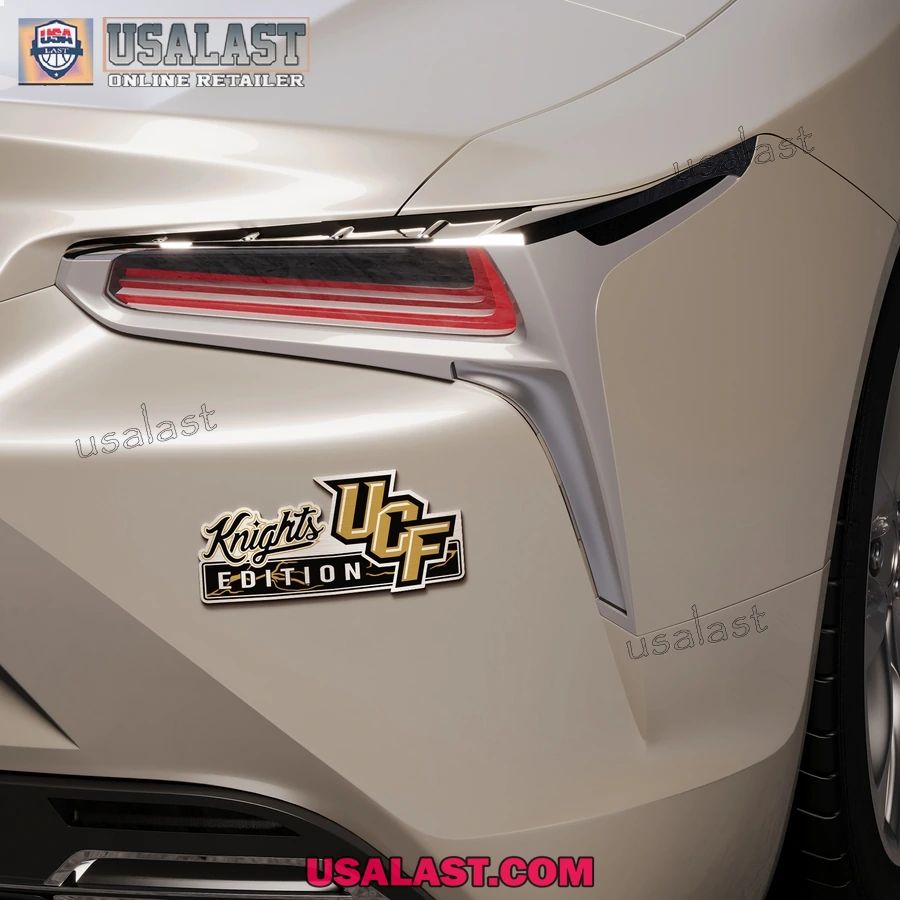 UCF Knights Edition Custom 3D Car Badge Sticker