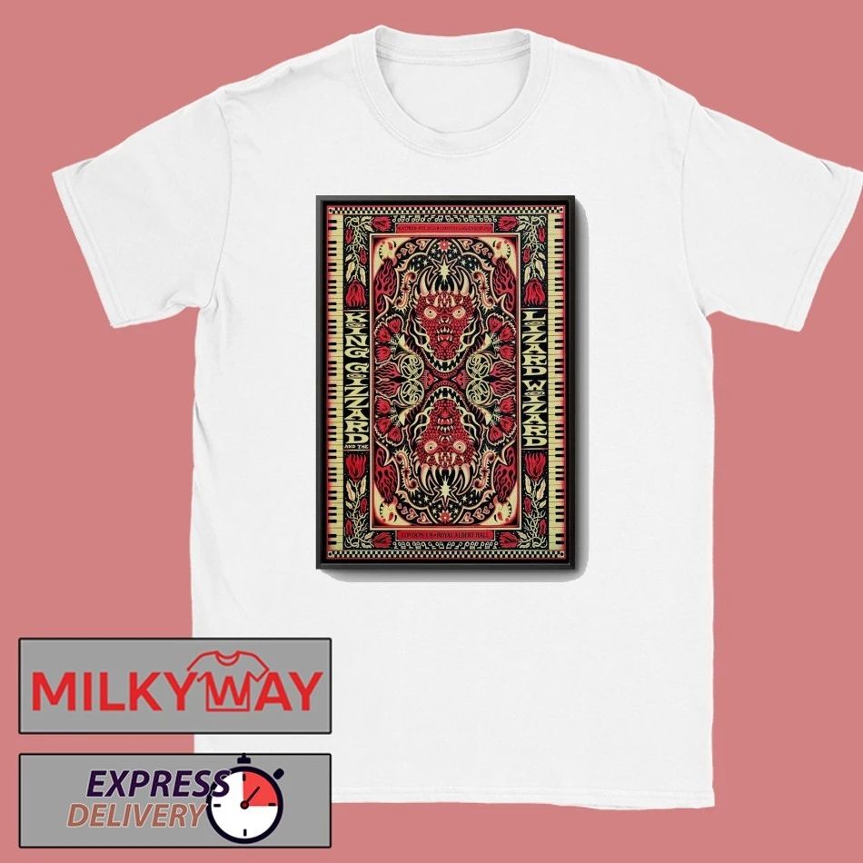 King Gizzard And The Lizard Wizard Nov 4 2025 Royal Albert Hall London UK Poster shirt