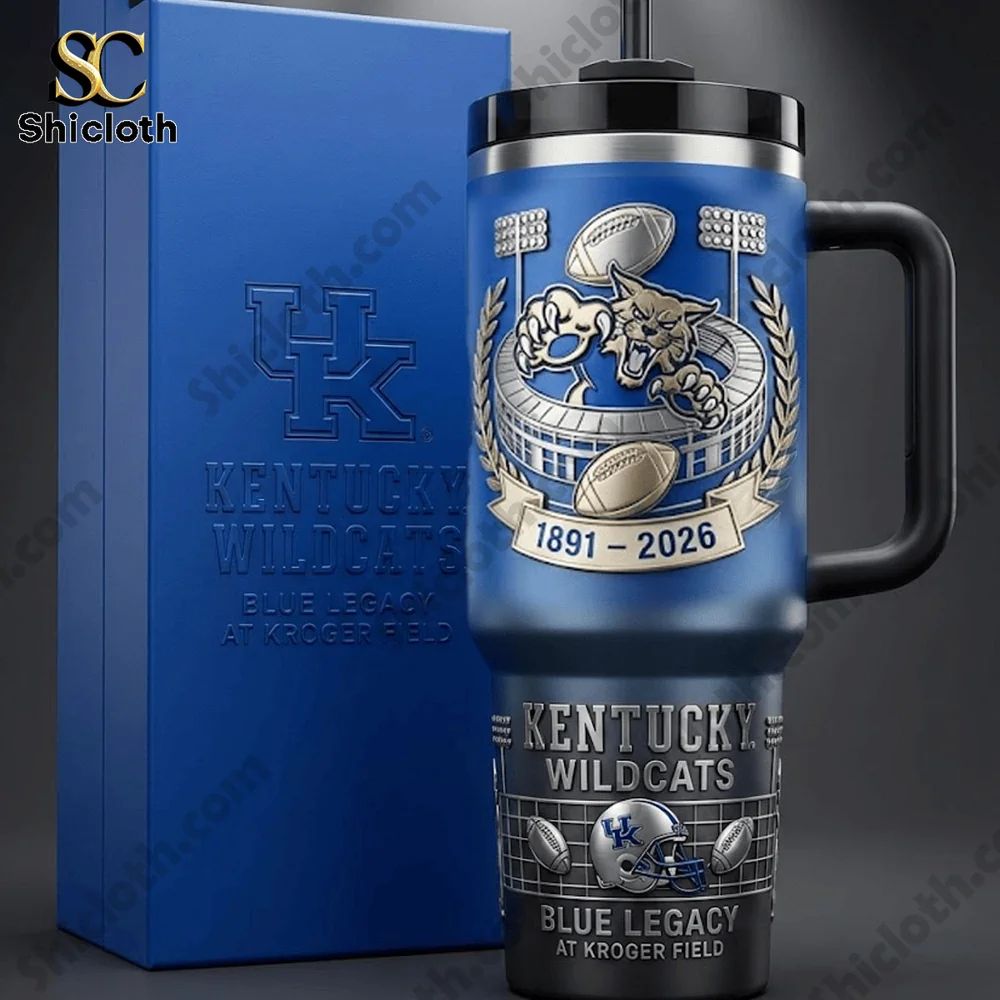 Kentucky Wildcats Blue Legacy At Kroger Field Tumbler